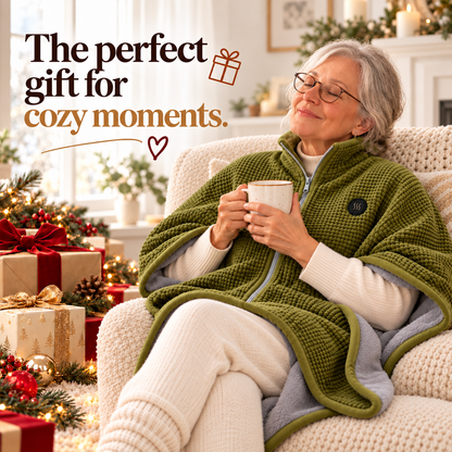 LumiHug™ – Heated Zip-Up Blanket