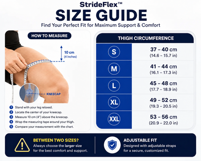 StrideFlex™ | Advanced Knee Support Brace