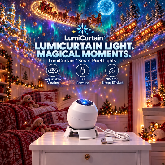 LumiCurtain™ Smart Pixel Curtain Lights