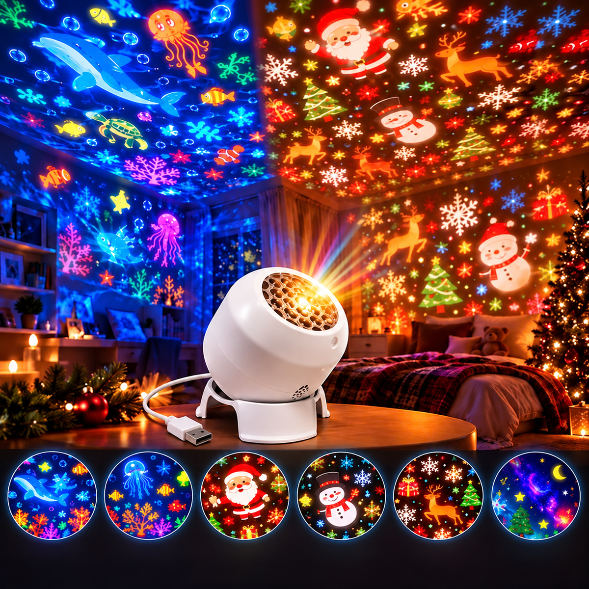LumiCurtain™ Smart Pixel Curtain Lights