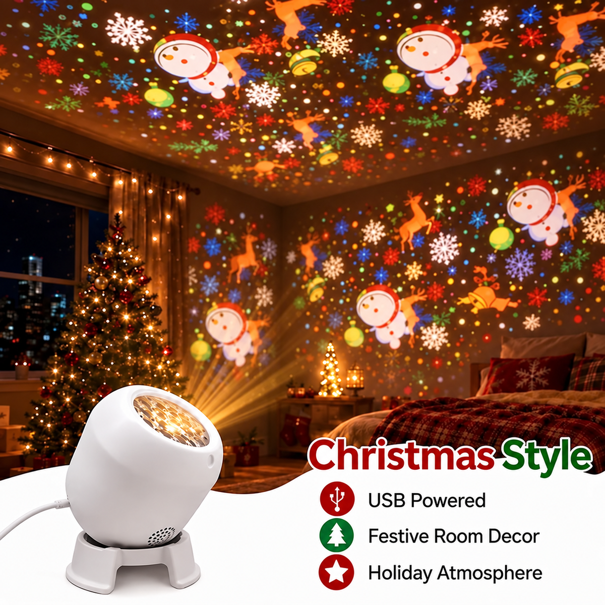 LumiCurtain™ Smart Pixel Curtain Lights