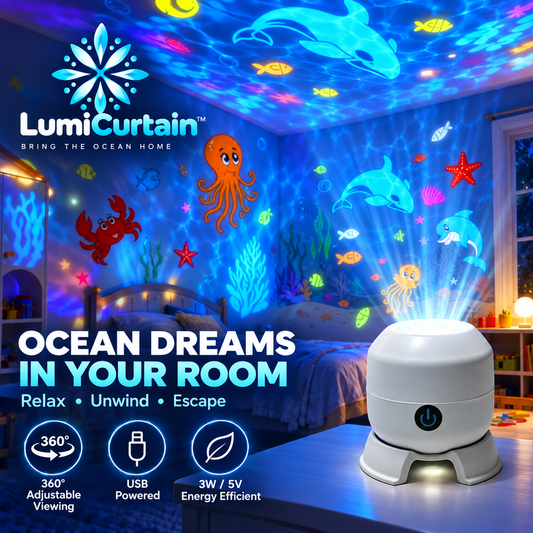 LumiCurtain™ Smart Pixel Ocean Lights