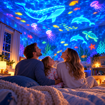 LumiCurtain™ Smart Pixel Ocean Lights