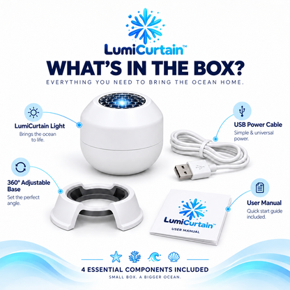 LumiCurtain™ Smart Pixel Ocean Lights