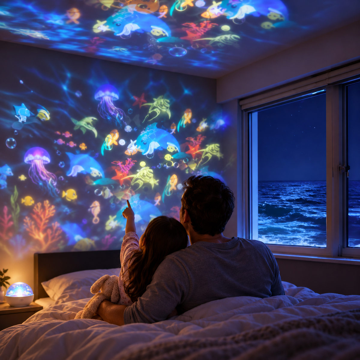 LumiCurtain™ Smart Pixel Ocean Lights
