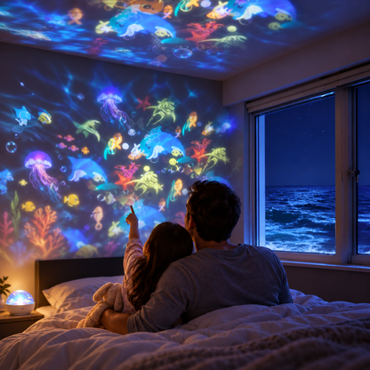 LumiCurtain™ Smart Pixel Ocean Lights