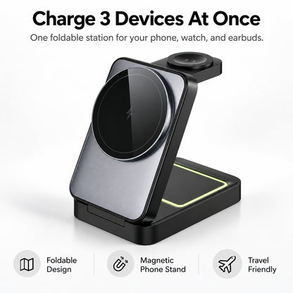 3 In 1 Magnetic Wireless Charger