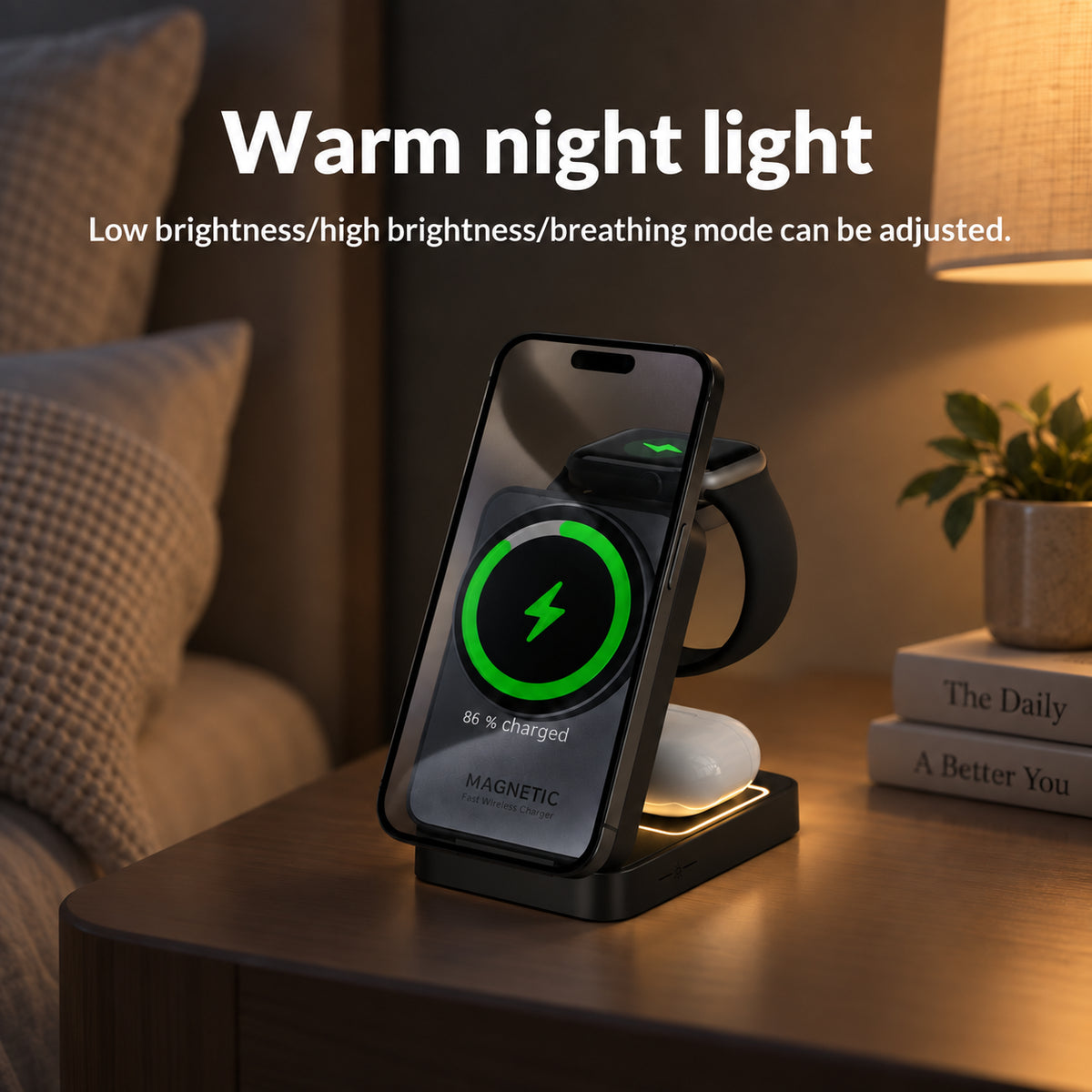 3 In 1 Magnetic Wireless Charger